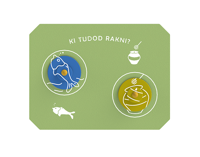 Edukációs panel - Formakirakó