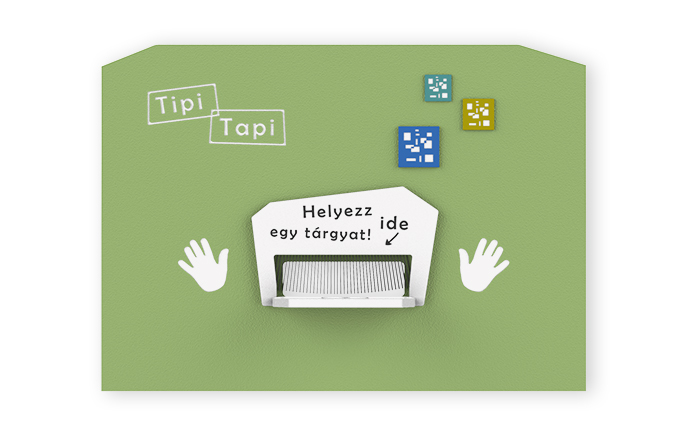 Edukációs panel - Tipi – tapi panel
